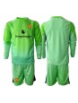Billige Manchester United Keeper Tredjedraktsett Barn 2025-26 Langermet (+ Korte bukser)